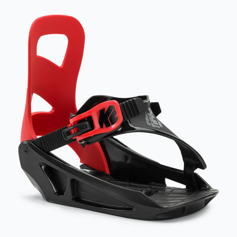 Dětské snowboardové vázání K2 Mini Turbo červené 11F1015/12 Nízká Cena