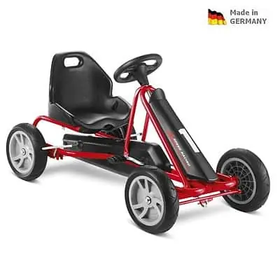 Dětská šlapací kára PUKY Go Cart F 20 černo/červená Novinka