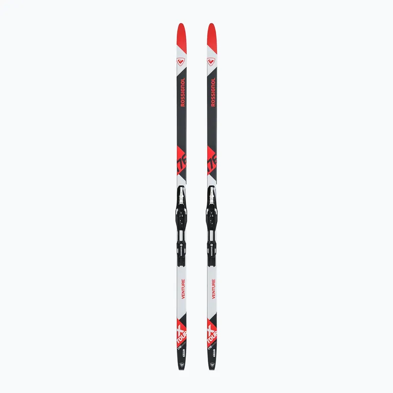 Jen Po Omezenou Doba Pánské běžecké lyže Rossignol X-Tour Venture WL 52 + Tour SI red/white
