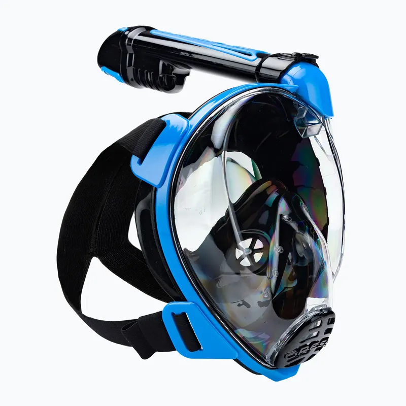Akční Cena Šnorchlová maska Cressi Duke Dry Full Face černá/modrá XDT005020