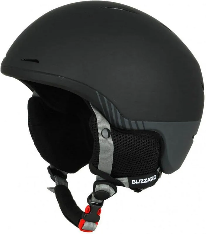 Speciální Cena Lyžařská přilba Blizzard SPEED SKI 55-59 BLACK MATT/GREY MATT - černá