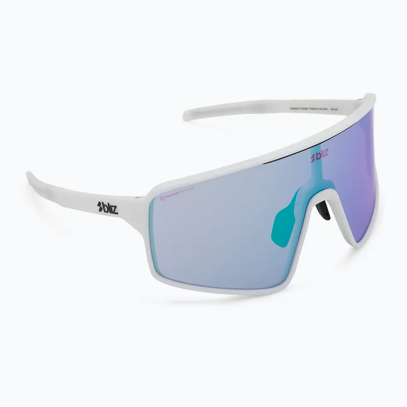 Sluneční brýle Bliz P001S Nano Optics Nordic Light matte white/begonia/violet blue multi Cenový Hit