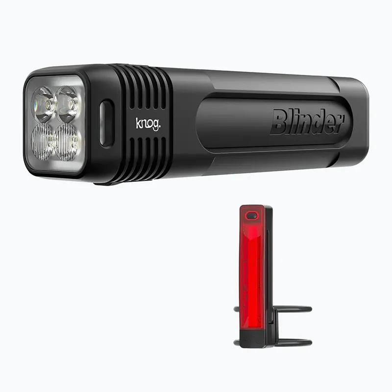 Sada světel na kolo Knog Blinder Pro 600/Plus black Nakupujte Hned