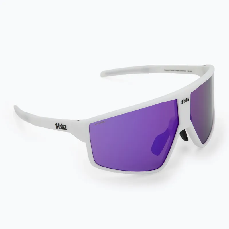 Nejlepší Volba Sluneční brýle Bliz P002S matte white/brown purple multi