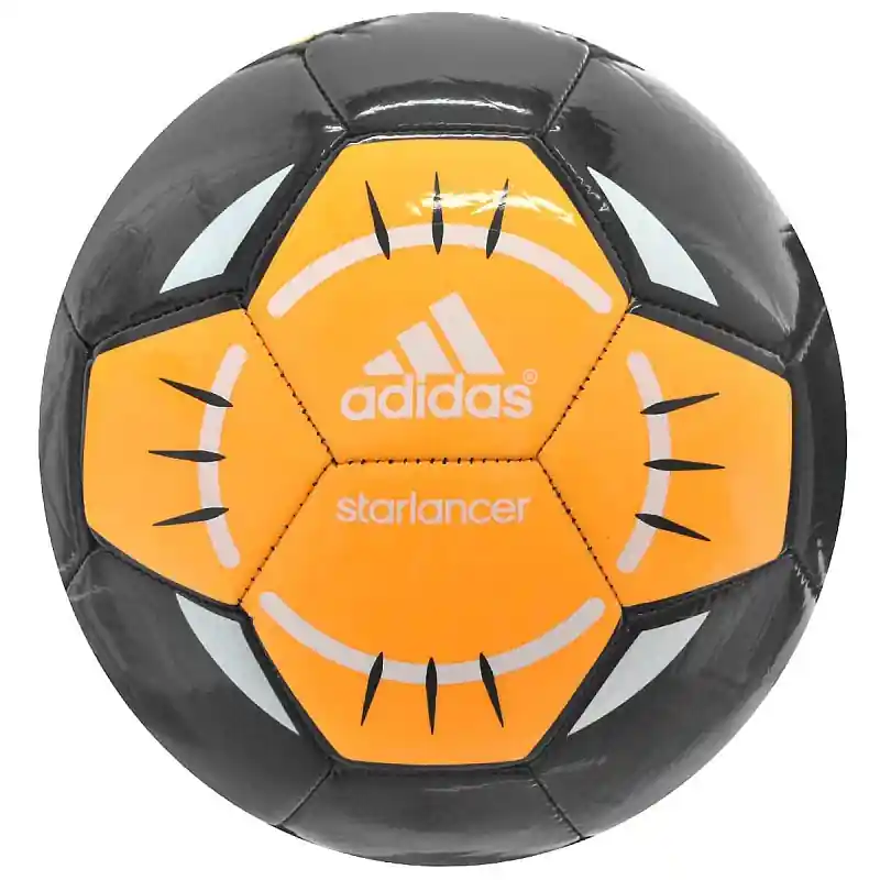 Super Cena Fotbalový míč ADIDAS 93745, černo-oranžový