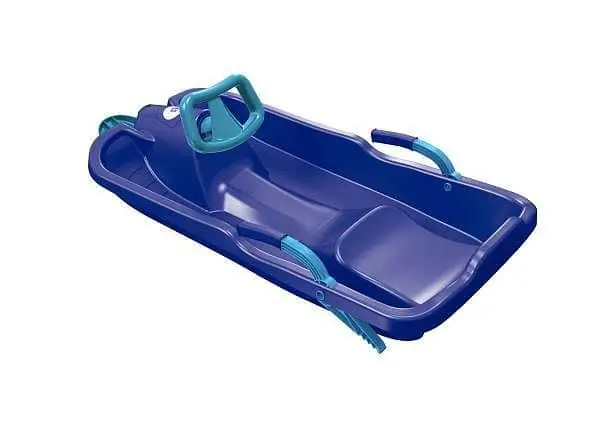 Výhodná Nabídka Boby říditelné Skibob SEDCO modré velikost 86 x 43 x 17 cm - MODRÁ