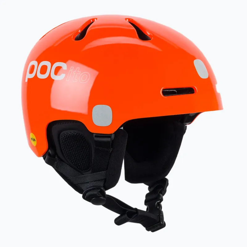 Dětské lyžařské helmy POC POCito Fornix MIPS fluorescent orange Vysoce Kvalitní