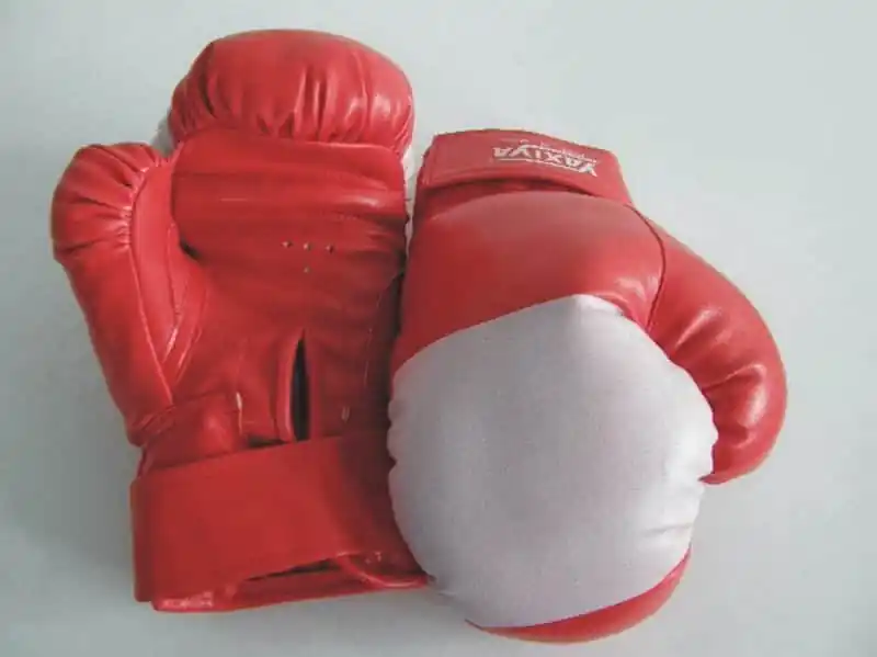 Box. rukavice SEDCO TG12P 12OZ červená - modrá Levný
