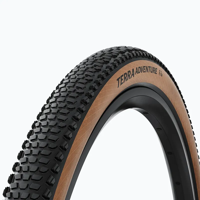 Cyklistická pneumatika Continental Terra Adventure 700 x 45C black/transparent Jen Po Omezenou Doba