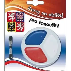 Barvy na obličej ČR 3 Expresní Doručení