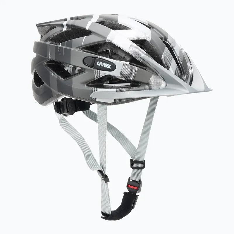 Cenová Bomba Cyklistická přilba UVEX Air Wing CC black / silver matt