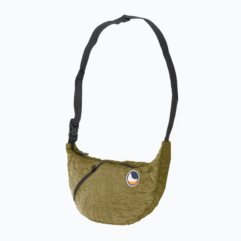Taška Ticket To The Moon Upcycled Sling bag/olive brown Tovární Cena