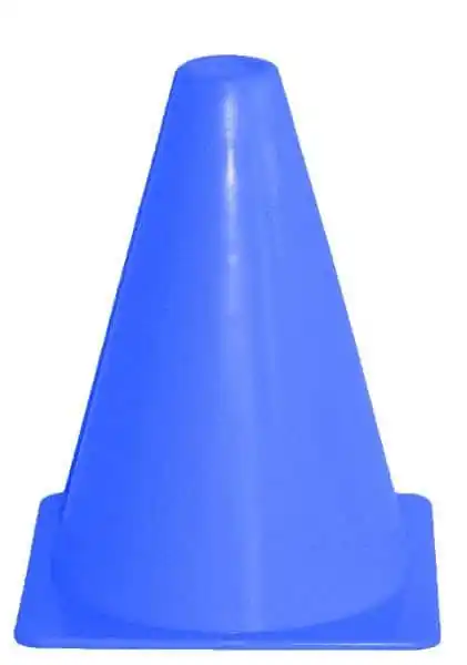 Kužely kopaná 24cm žlutá - modrá Autentický