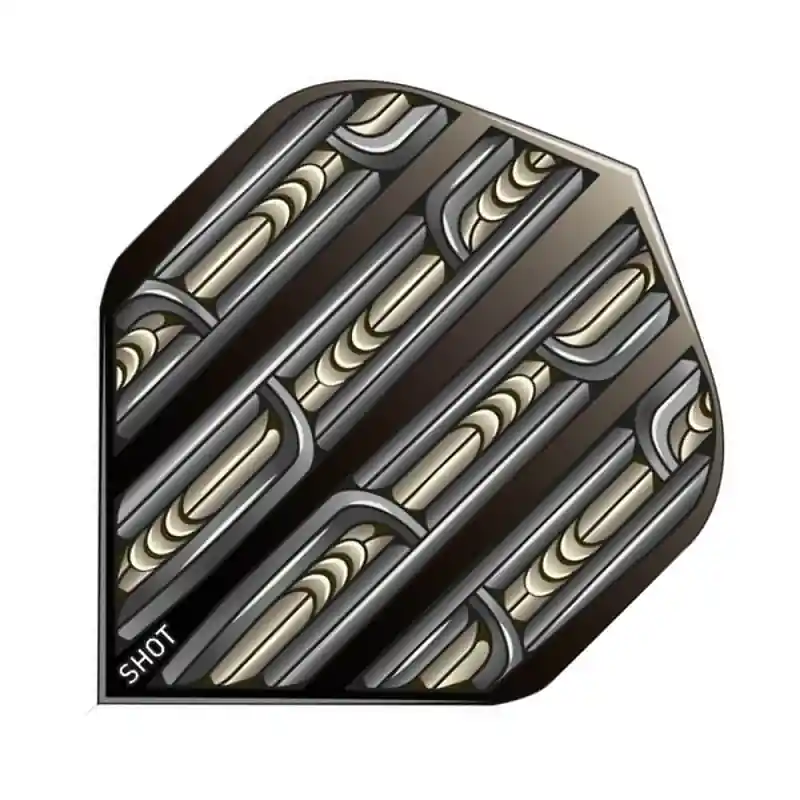 Letky Shot Warrior Rutene Std. No6 Black 3ks Akce