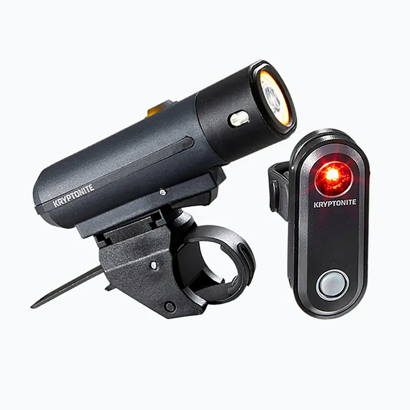 Sezónní Sleva Sada světel na kolo Kryptonite Street F-300/Avenue R-30 black
