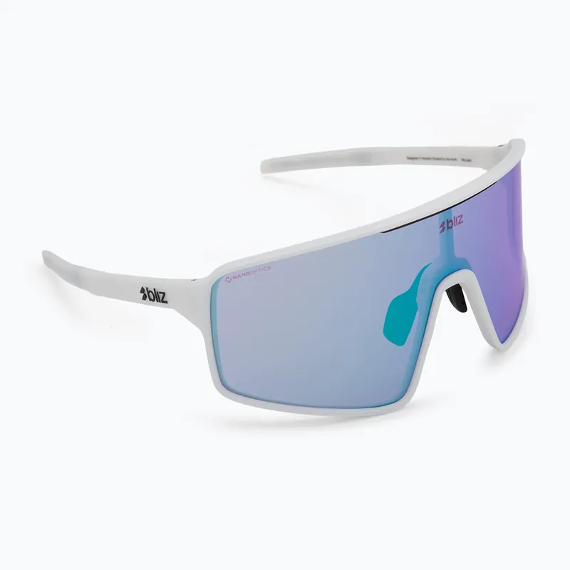 Nová Kolekce Sluneční brýle Bliz P001 Nano Optics Nordic Light matte white/begonia/violet blue multi
