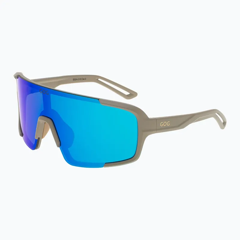 Hit Sezóny Sluneční brýle GOG Magni matt brown/khaki reflex white/blue