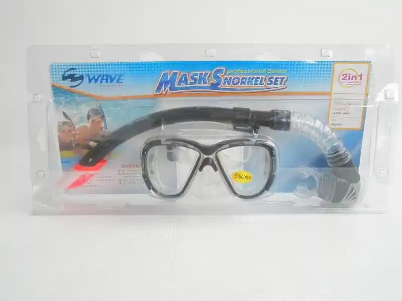 POTÁPĚČSKÝ SET WAVE SENIOR - modrá Cenový Hit
