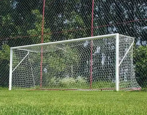 Síť kopaná malá 3mm zelená - bílá Finální Výprodej