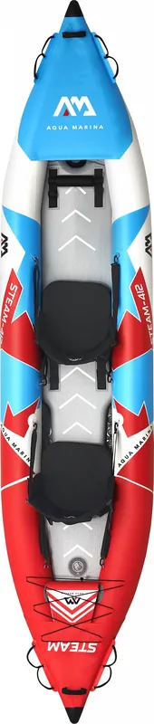 Levný kajak AQUA MARINA Steam 412 - 2021 - BLUE/RED