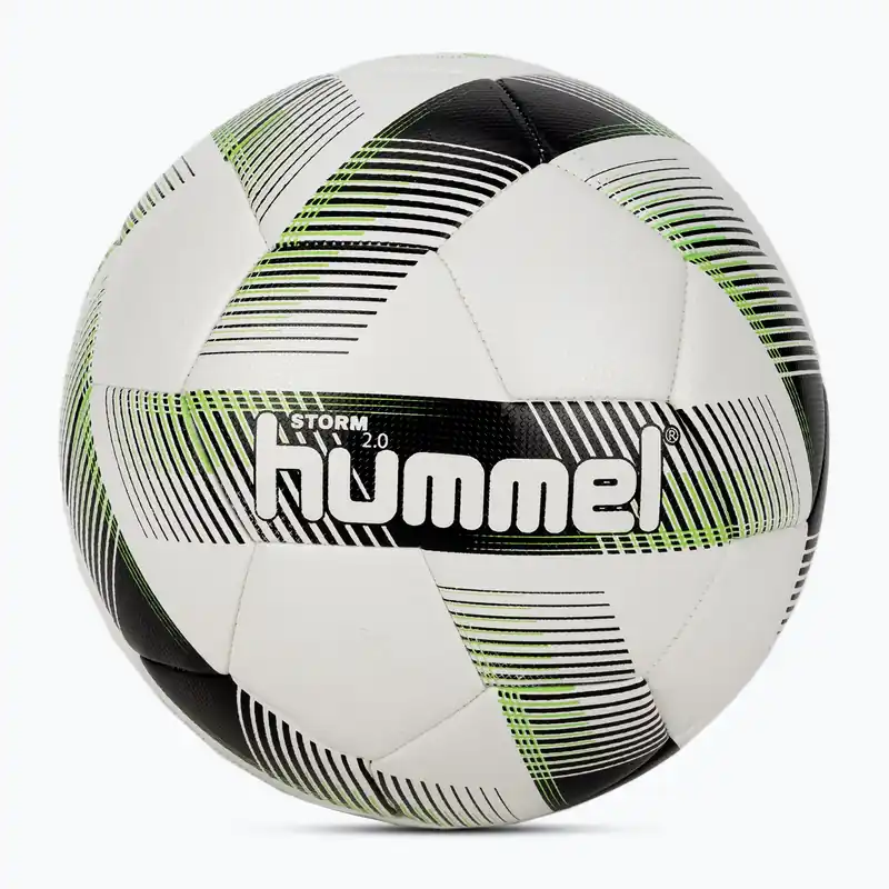 Dokud Zásoby Vydrží Hummel Storm 2.0 FB fotbal bílý/černý/zelený velikost 4