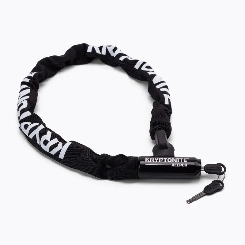 Sezónní Sleva Zámek řetězu na kolo Kryptonite černý Keeper 785 Integrated Chain