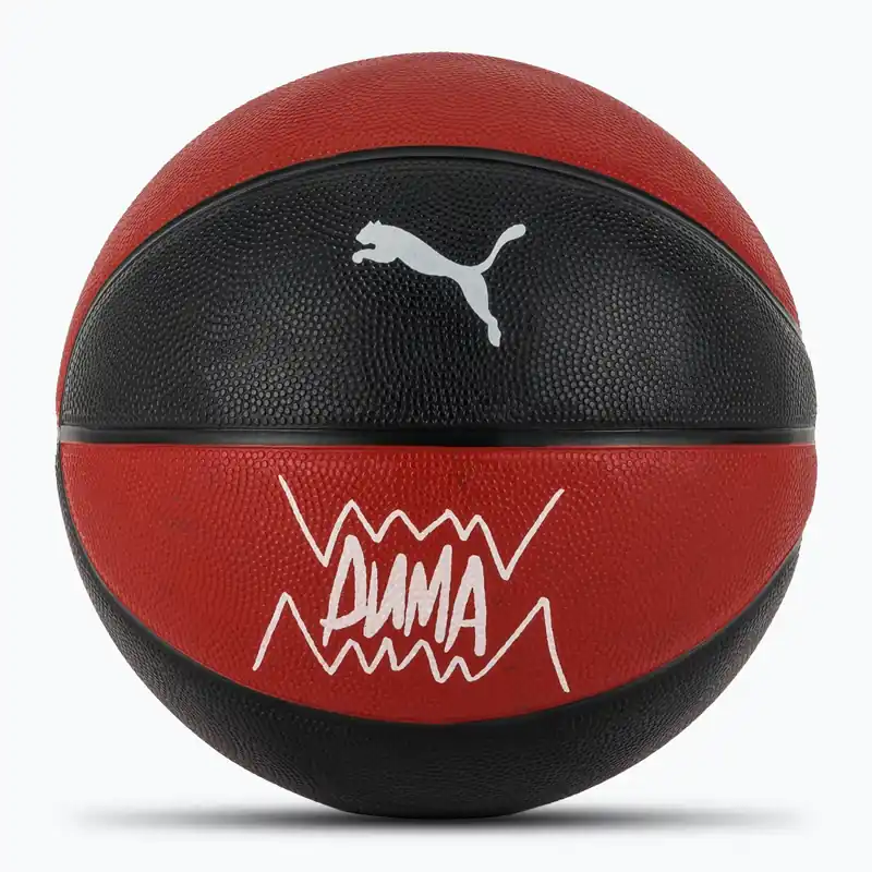 Basketbalový míč PUMA teamJAWS Basketball puma red/puma black velikost 6 Autentický