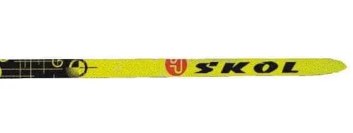 Lyže běžecké EXPLORER SKOL délka 195 cm žluté Pouze Dnes