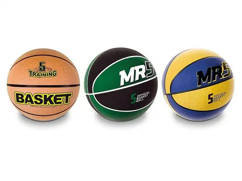 MÍČ BASKET MONDO SYNT. - 5 - zelená Akce