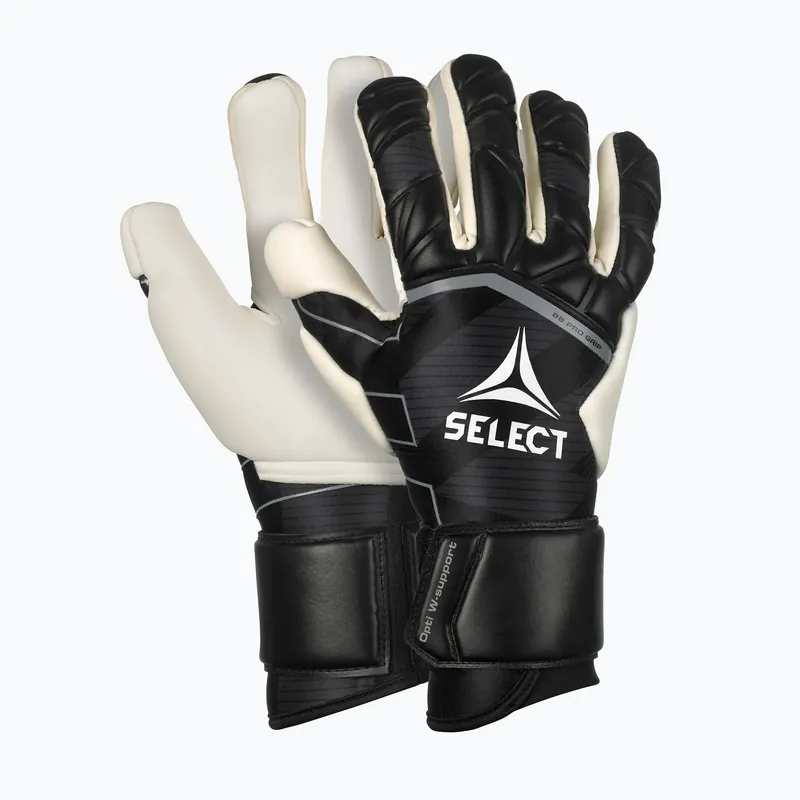 SELECT 88 Pro Grip v24 černobílé brankářské rukavice Autentický