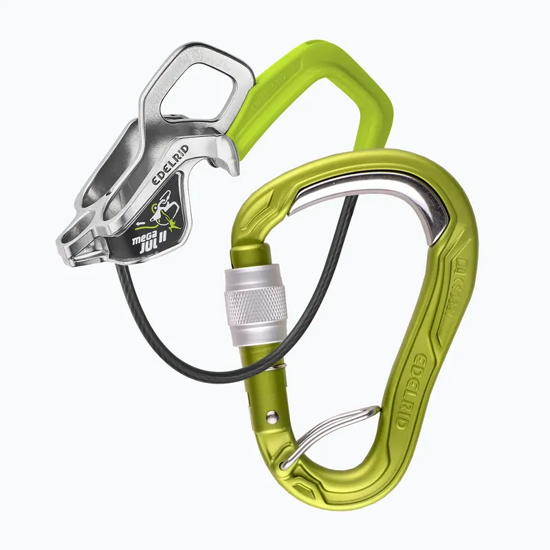 Horká Nabídka Sada pro jištění EDELRID Mega Jul Belay Kit Bulletproof Screw II oasis