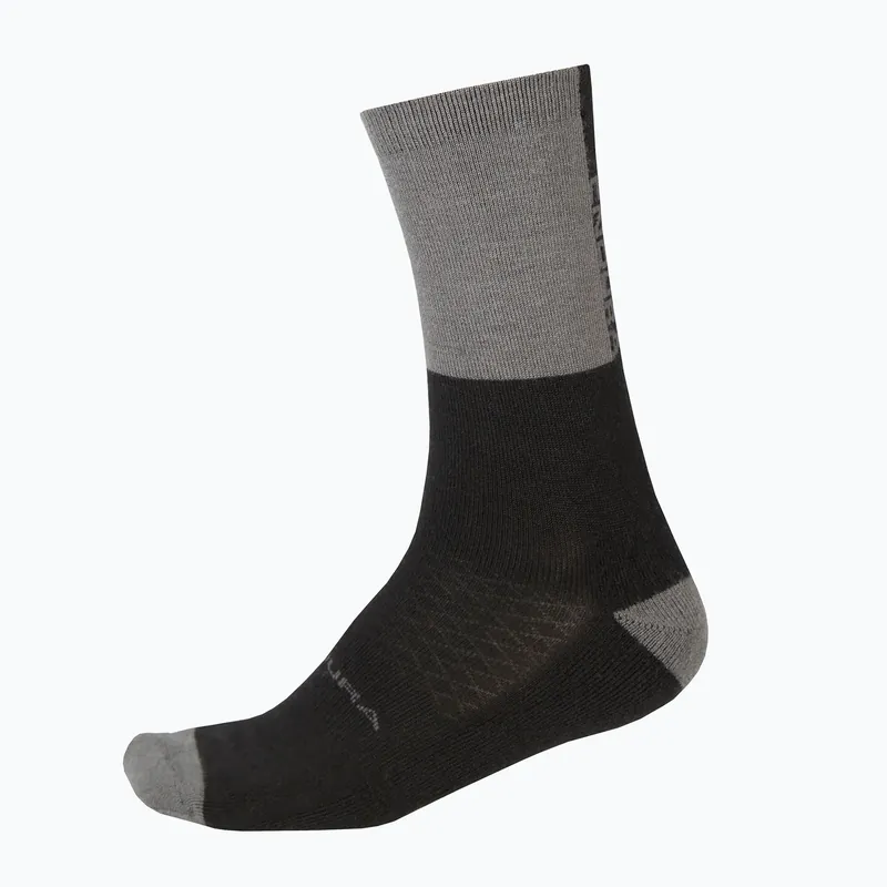 Must-Have Cyklistické ponožky Endura Baa Baa Merino Winter black
