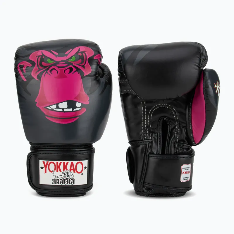 Pánské boxerské rukavice YOKKAO Primate black Značkový