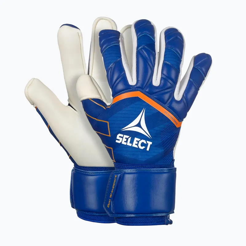SELECT 55 Extra Force v24 modré/bílé brankářské rukavice Hit Sezóny