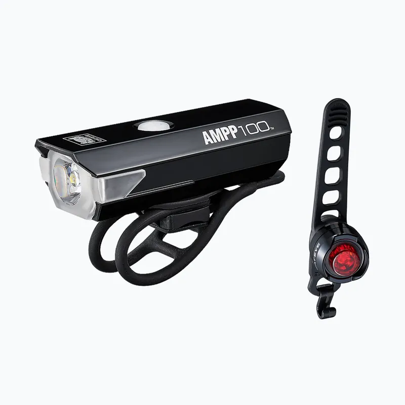 Nízká Cena Sada světel na kolo CatEye AMPP 100 HL-EL041RC / ORB-RC TL-LD160RC black