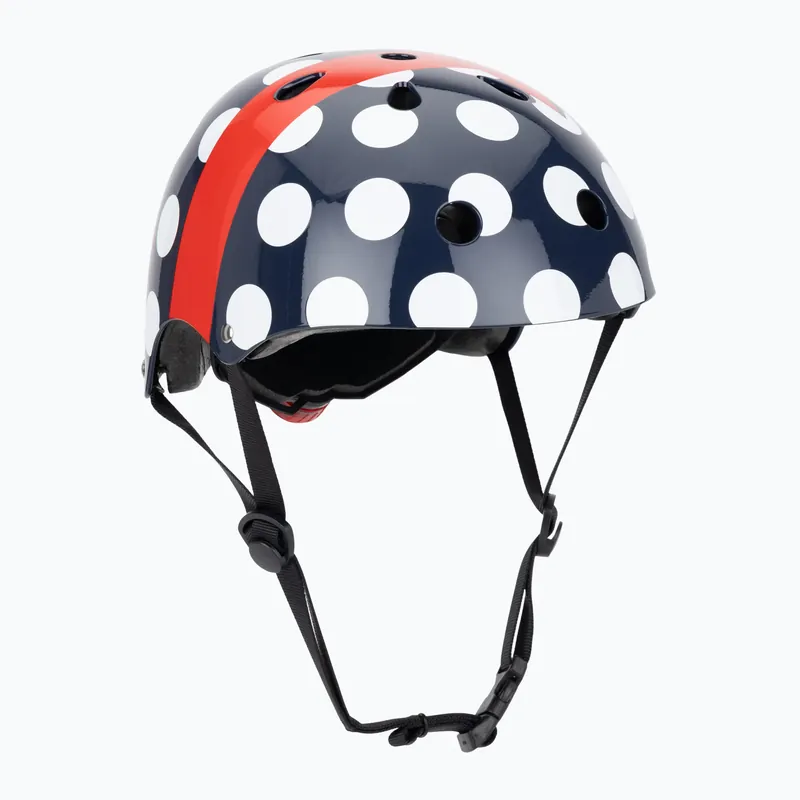 Výhodná Nabídka Dětská helma na kolo Hornit PolkaDot navy/white/red