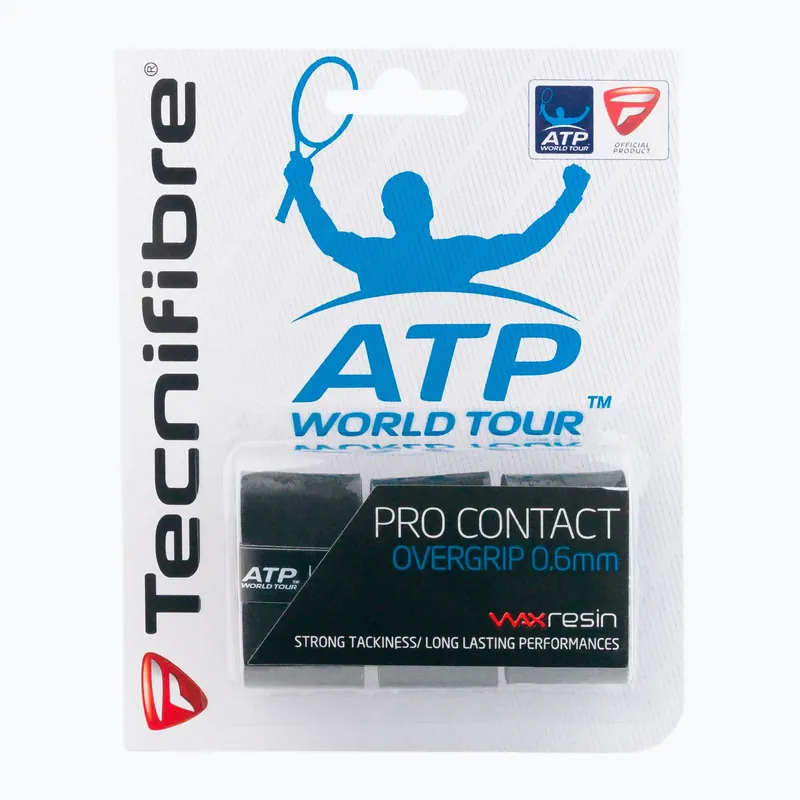 Tenisové míče Tecnifibre Contact Pro černé 52ATPCONBK Omezená Nabídka