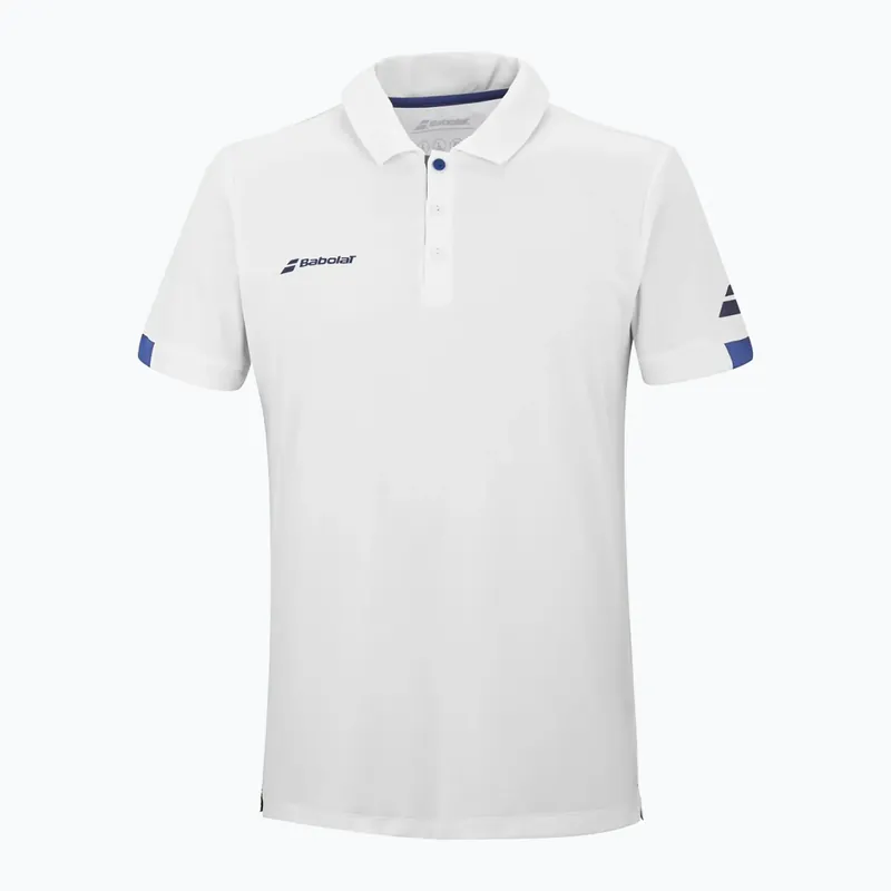 Pouze Dnes Pánské polo tričko Babolat Play white/white