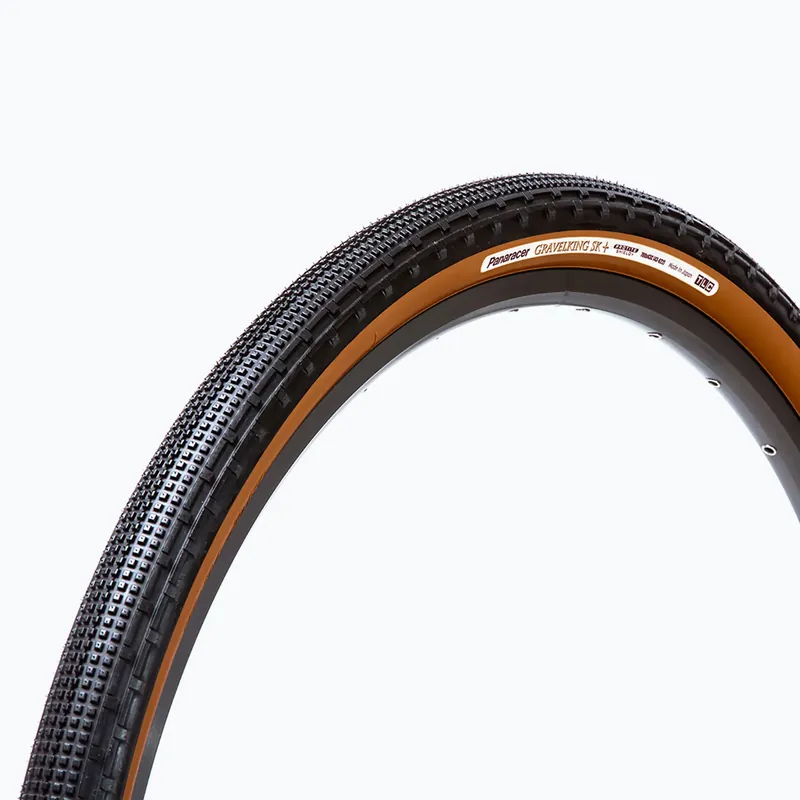 Plášť na kolo Panaracer GravelKing SK+ 700 x 50C black/brown Ověřený