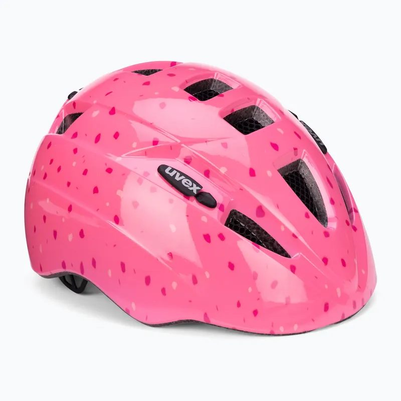 UVEX Kid 2 dětská cyklistická přilba růžová 41/4/306/34/15 Zlevněný