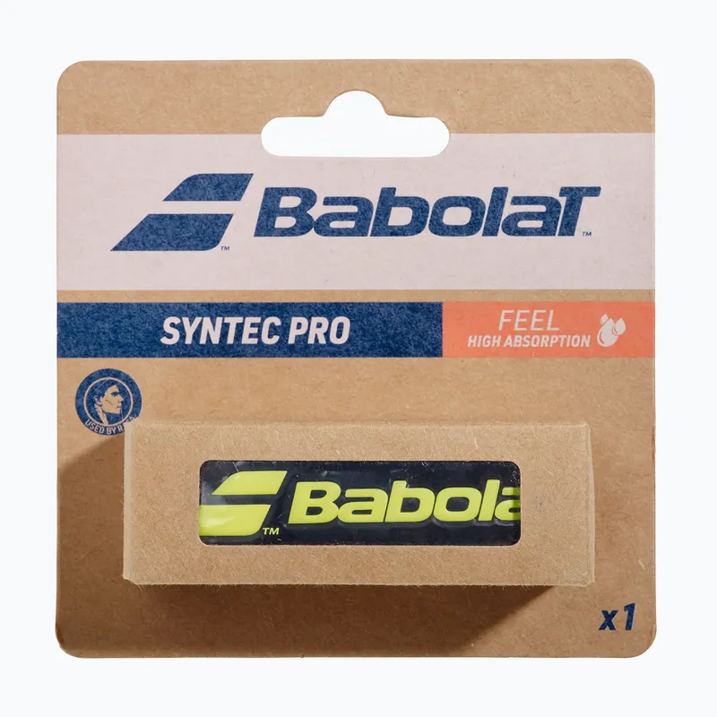 Sezónní Sleva Omotávka na tenisovou raketu Babolat Syntec Pro S25 black/white