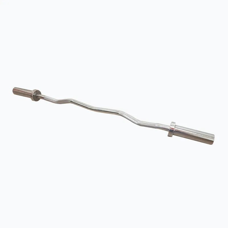 Nejlepší Volba Osa na závaží Sveltus Ez Curl Bar + 2 Spring Collars chrome