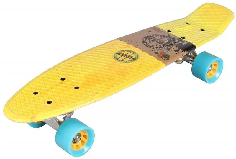 Poslední Šance Flip Splash Dye plastový pennyboard, 22,5 in