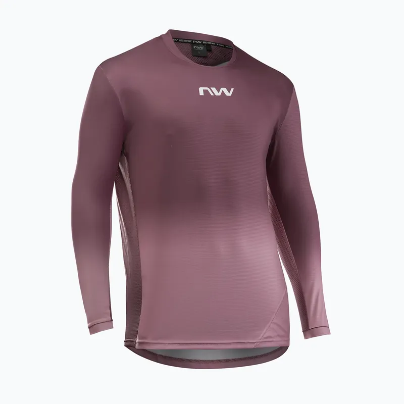 Poslední Šance Pánské cyklistické triko Longsleeve Northwave Edge 2 dusty mauve