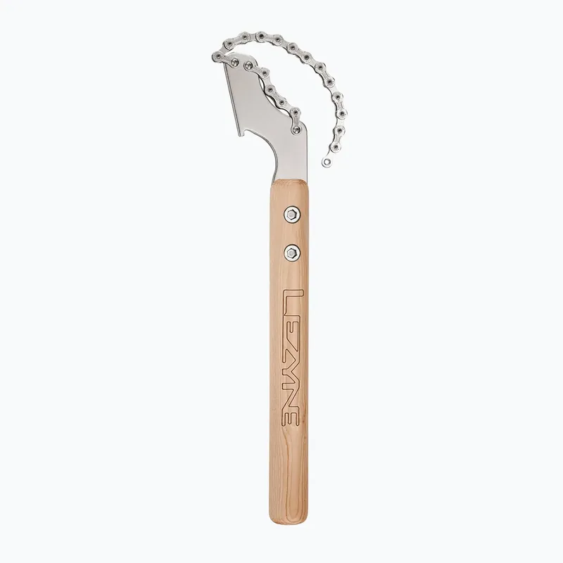 Klíč na kazety Lezyne Chain Rod nikl/dřevo Nejlepší Cena