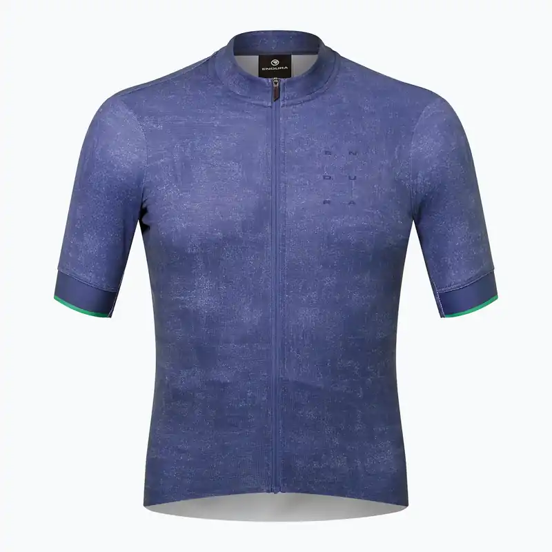 Pánský cyklistický dres Endura FS260 Print indigo rock Nová Kolekce