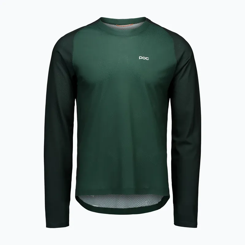 Rychlé Dodání Pánský cyklistický dres longsleeve POC Motion Air Jersey pargasite green