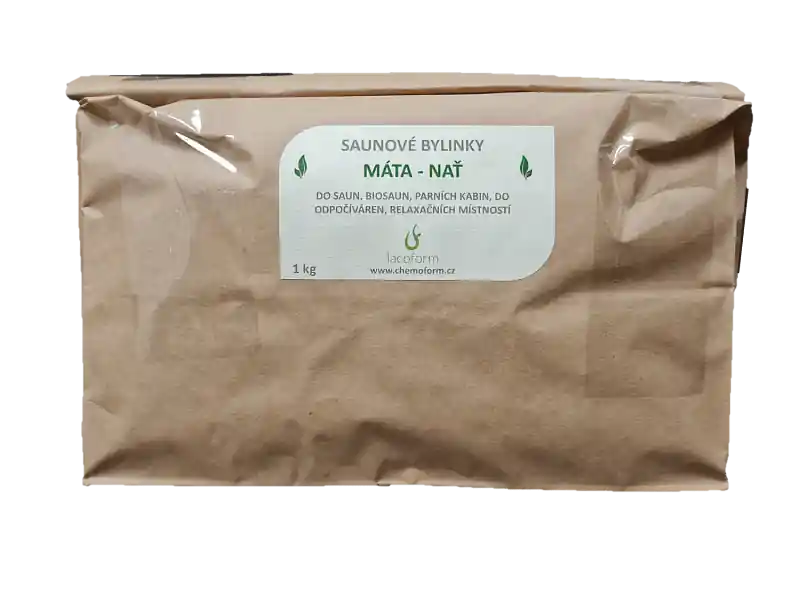 Tovární Cena Saunové bylinky MÁTA PEPRNÁ 1 kg