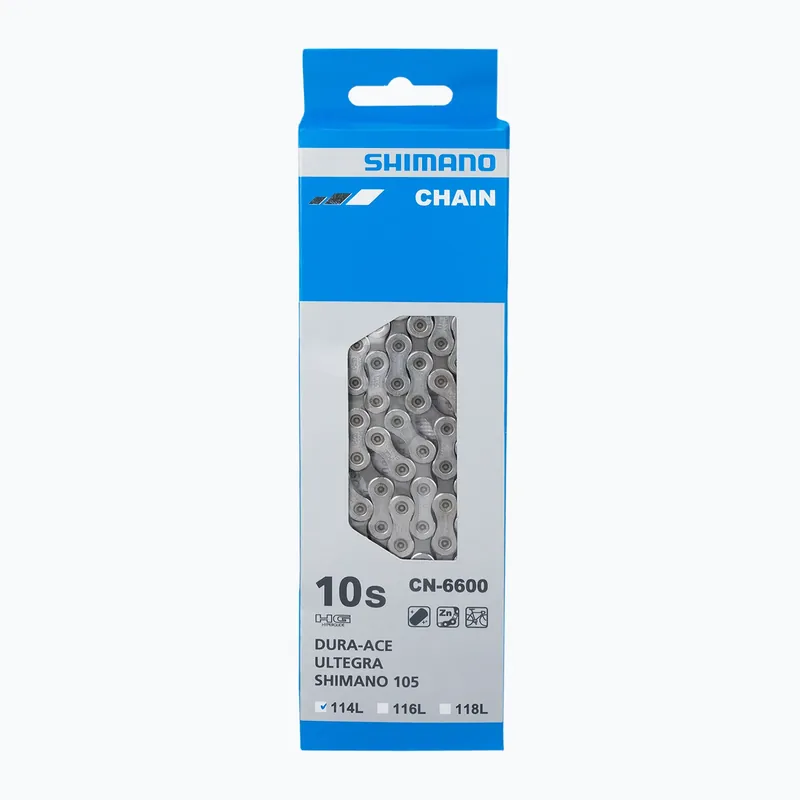 Řetěz Shimano CN-6600 10rz 114 článků stříbrný ICN6600114I Nízká Cena