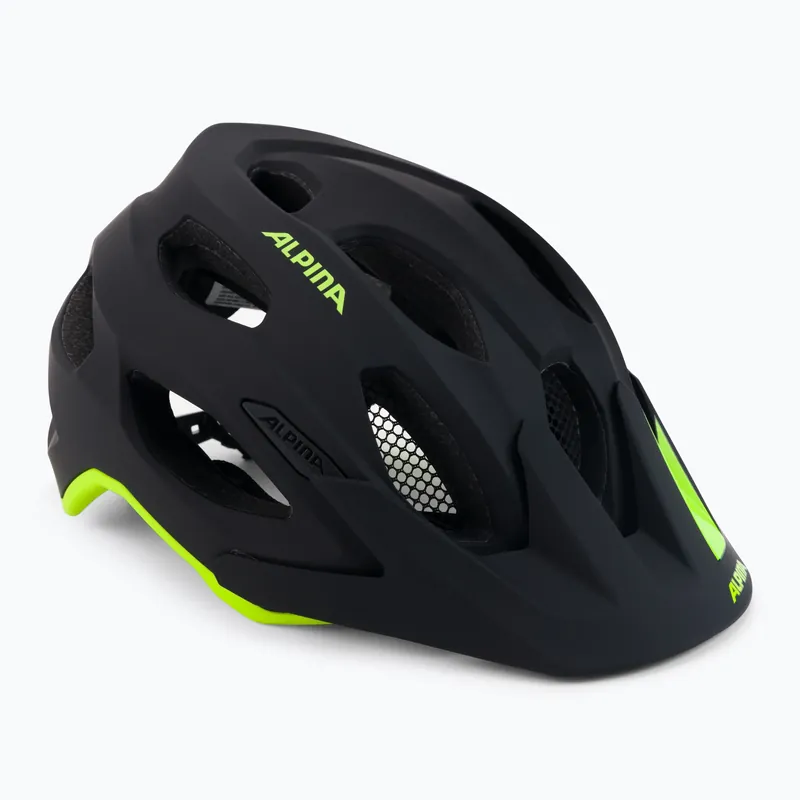 Přímo Od Výrobce Cyklistická přilba Alpina Carapax 2.0 black neon/yellow matte